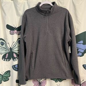 Mens fleece quarter zip